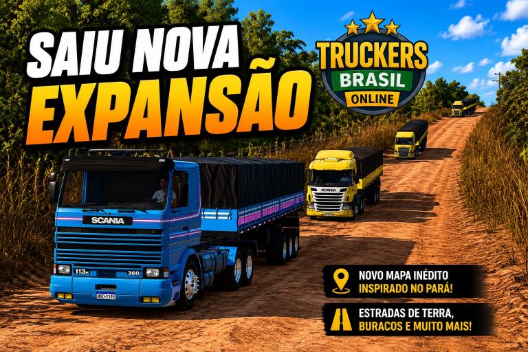 Truckers Brasil Online recebe nova expansão de mapa inspirada no Pará